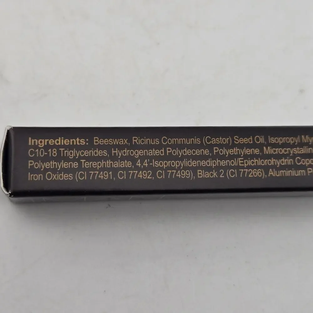 IMAN Perfect Eye Pencil Eyeliner Lot Of 3 Black Shimmer w/ Sharpener Cap .05 Oz